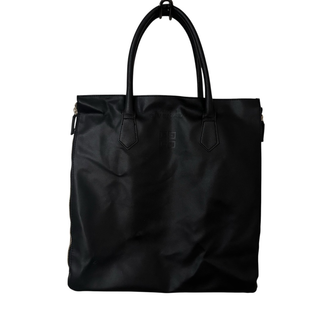 Givenchy parfums Matte Black Leather Top handle bag